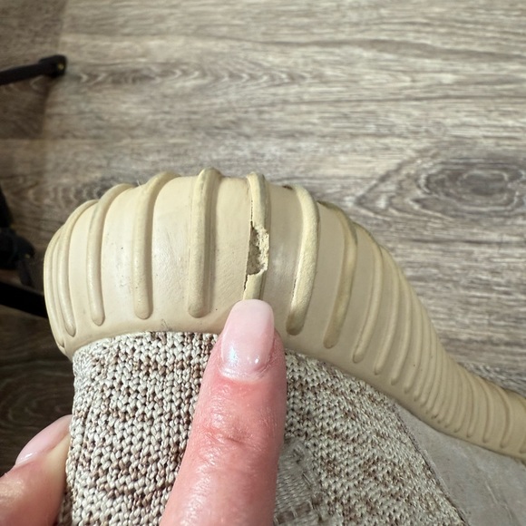 Adidas Yeezy Boost 350 Oxford Tan Used Worn Sz:11 Streetwear Minimalist Y2K - Picture 7 of 9